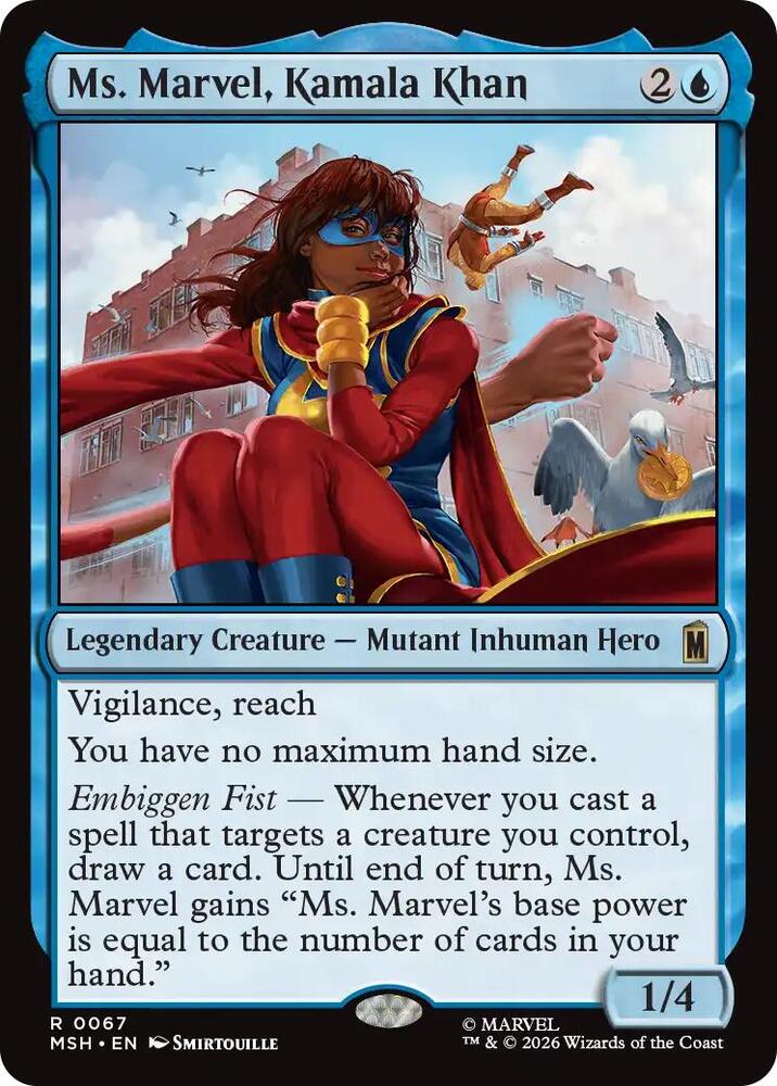 Ms. Marvel, Kamala Khan-Marvel Super Heroes-R-Normal