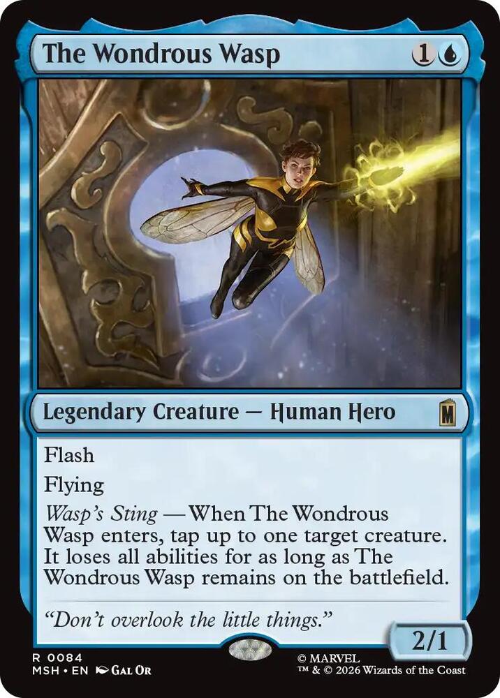 The Wondrous Wasp-Marvel Super Heroes-R-Normal