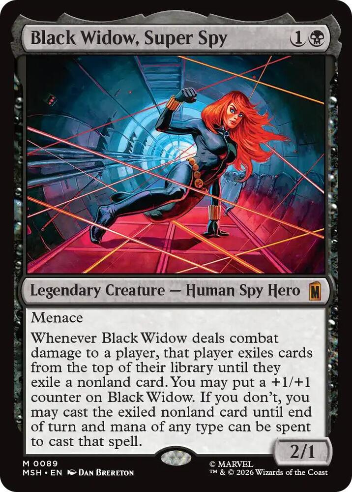 Black Widow, Super Spy-Marvel Super Heroes-M-Normal