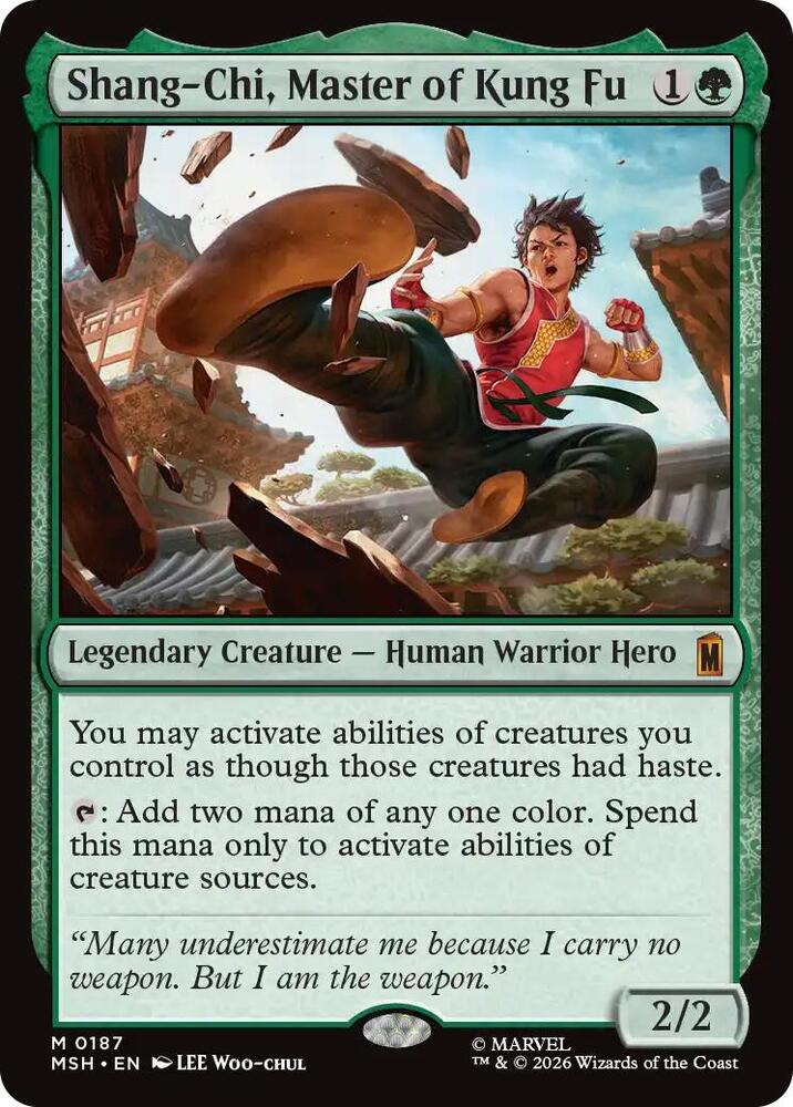 Shang-Chi, Master of Kung Fu-Marvel Super Heroes-M-Normal