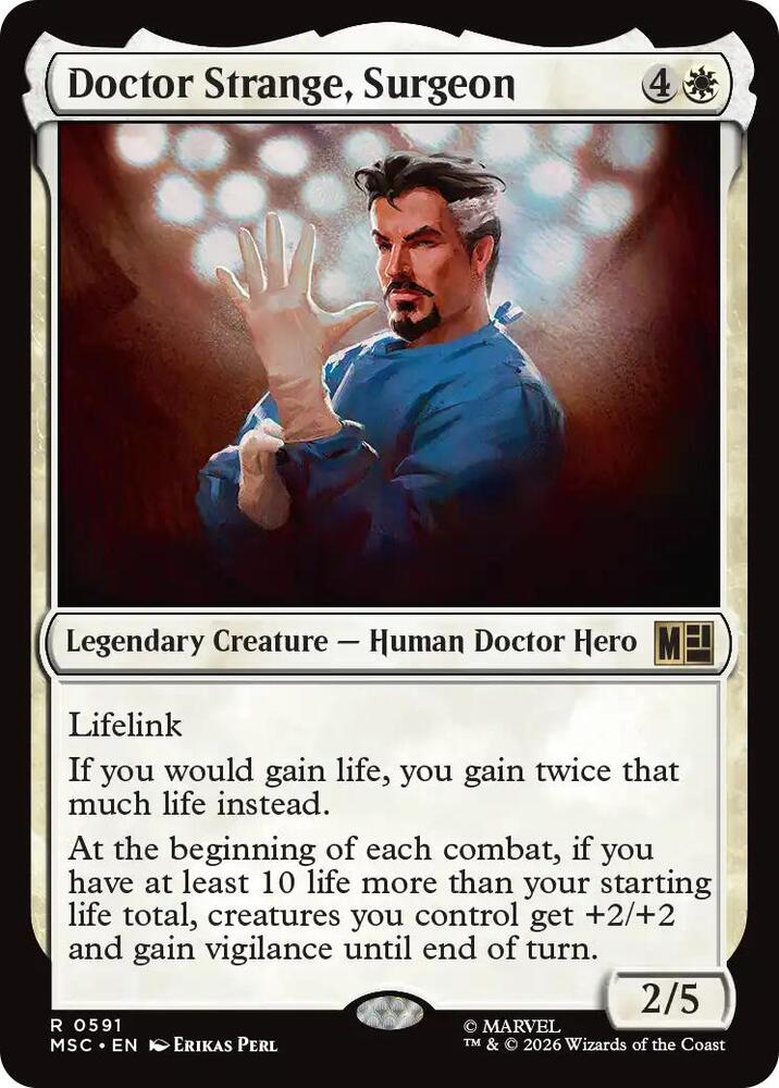 Doctor Strange, Surgeon-Commander: Marvel Super Heroes-R-Normal