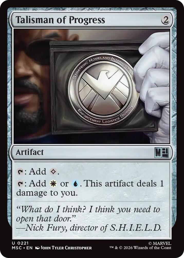 Talisman of Progress-Commander: Marvel Super Heroes-U-Normal