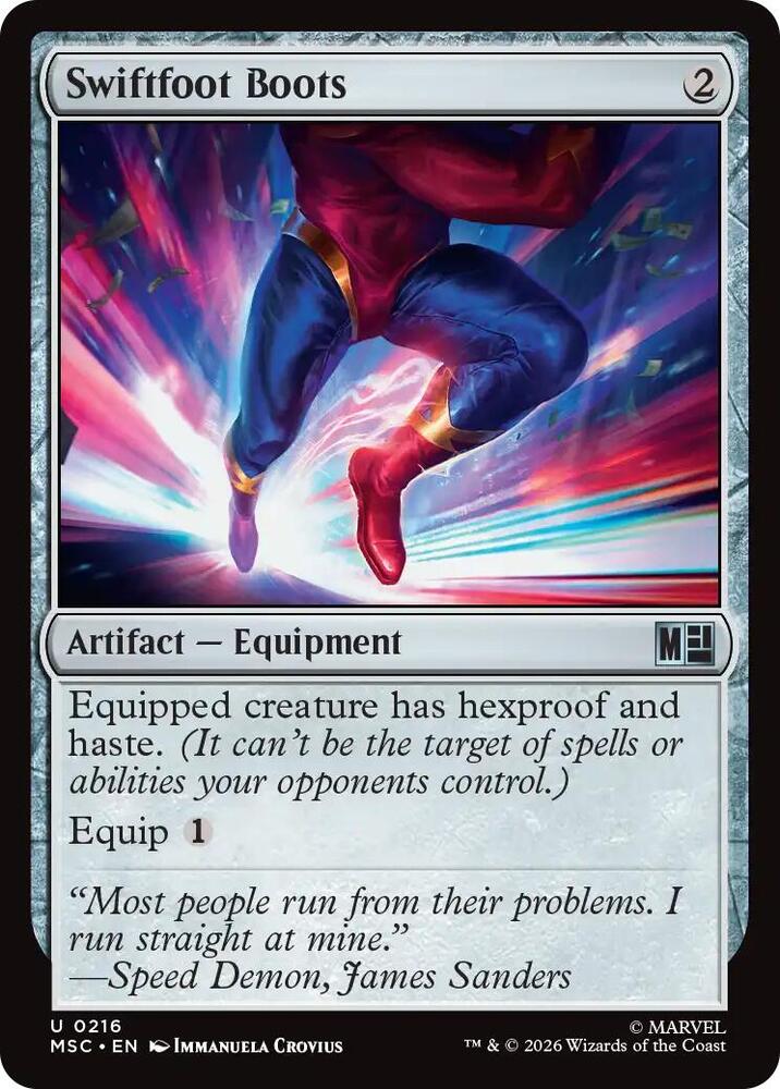 Swiftfoot Boots-Commander: Marvel Super Heroes-U-Normal