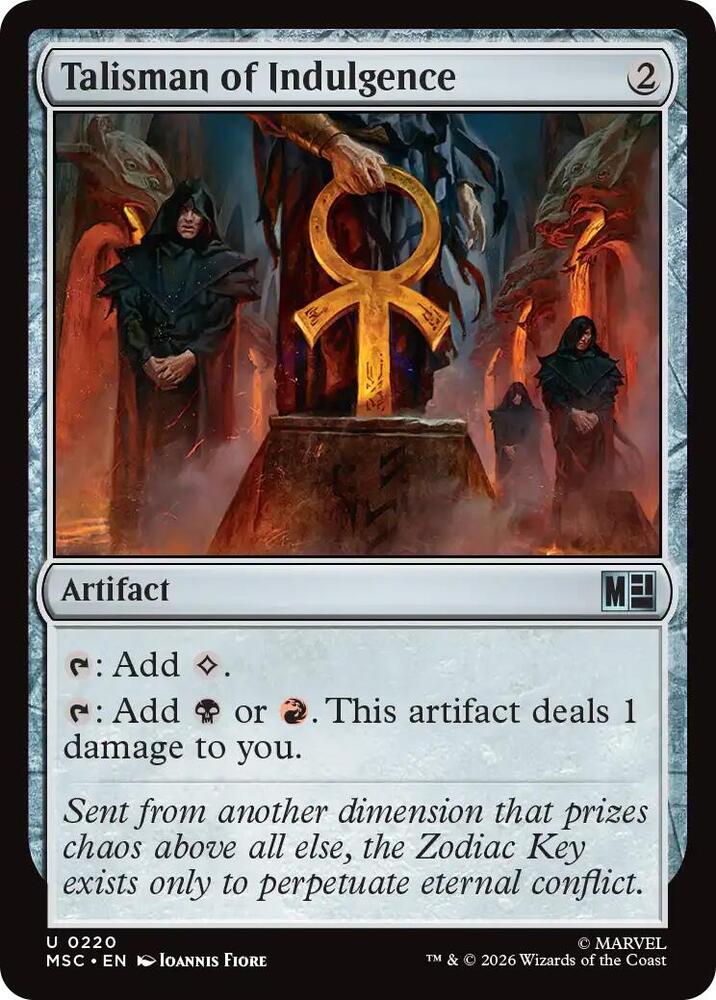 Talisman of Indulgence-Commander: Marvel Super Heroes-U-Normal