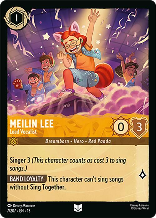 Meilin Lee - Lead Vocalist-Attack of the Vine!-Uncommon-Cold Foil