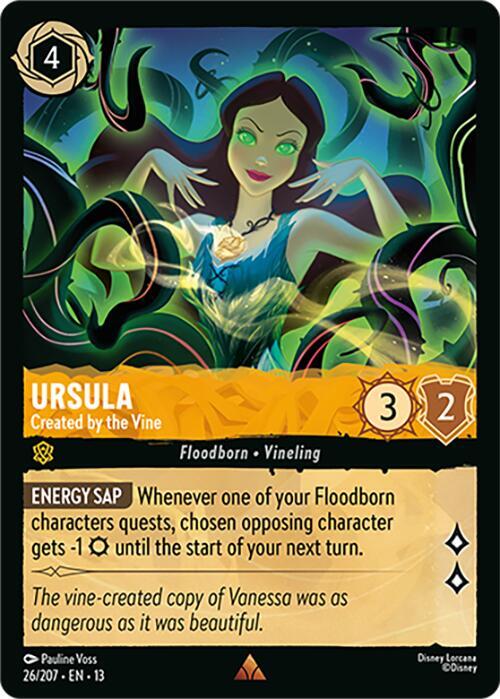 Ursula - Created by the Vine-Attack of the Vine!-Rare-Normal