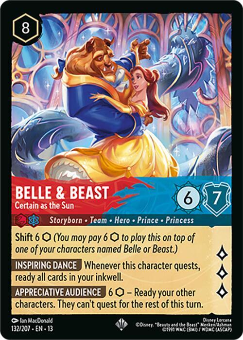 Belle & Beast - Certain as the Sun-Attack of the Vine!-Super Rare-Cold Foil