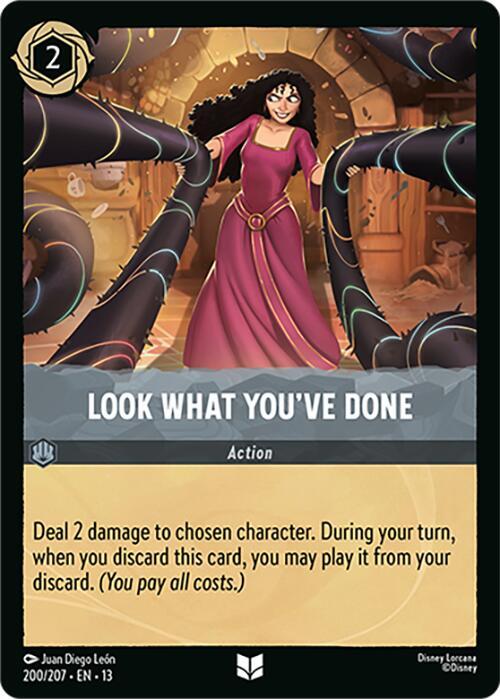 Look What You've Done-Attack of the Vine!-Uncommon-Cold Foil