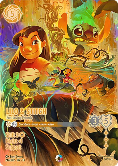 Lilo & Stitch - Fun-Loving Friends (Iconic)-Attack of the Vine!-Iconic-Holofoil