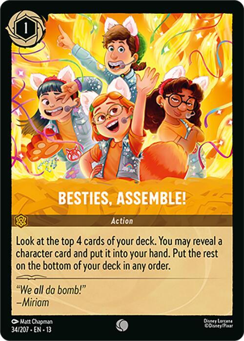 Besties, Assemble!-Attack of the Vine!-Common-Cold Foil