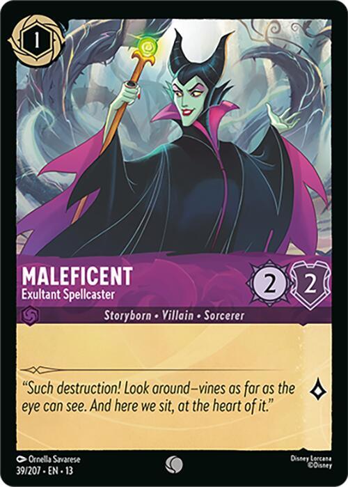 Maleficent - Exultant Spellcaster-Attack of the Vine!-Common-Cold Foil