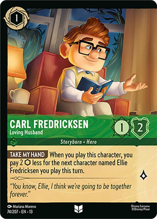 Carl Fredricksen - Loving Husband (Foil)-Attack of the Vine!-Uncommon-Cold Foil