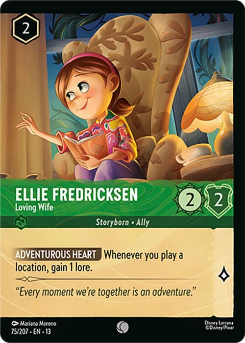 Ellie Fredricksen - Loving Wife (Foil)-Attack of the Vine!-Common-Cold Foil