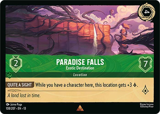 Paradise Falls - Exotic Destination-Attack of the Vine!-Rare-Normal