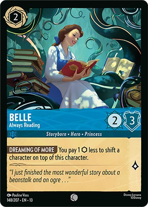 Belle - Always Reading-Attack of the Vine!-Common-Cold Foil