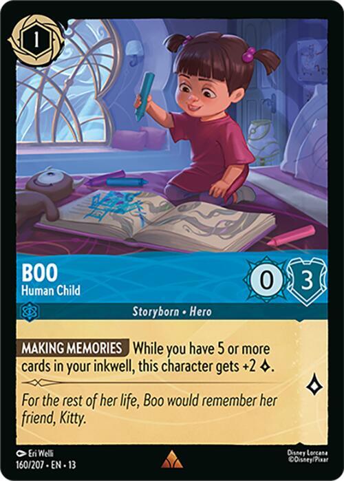 Boo - Human Child-Attack of the Vine!-Rare-Cold Foil