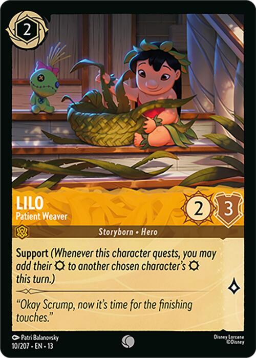 Lilo - Patient Weaver-Attack of the Vine!-Common-Cold Foil