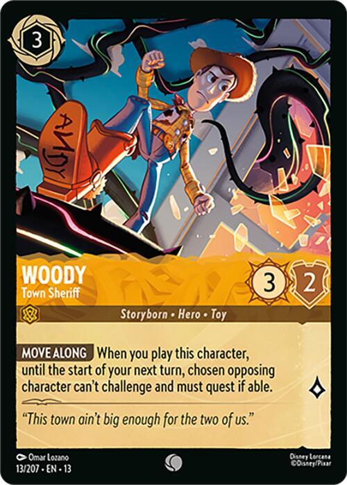 Woody - Town Sheriff-Attack of the Vine!-Common-Cold Foil