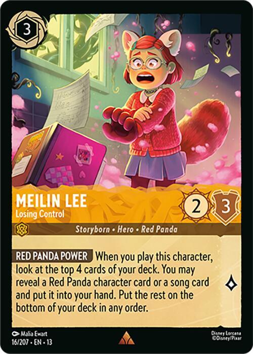 Meilin Lee - Losing Control-Attack of the Vine!-Rare-Normal