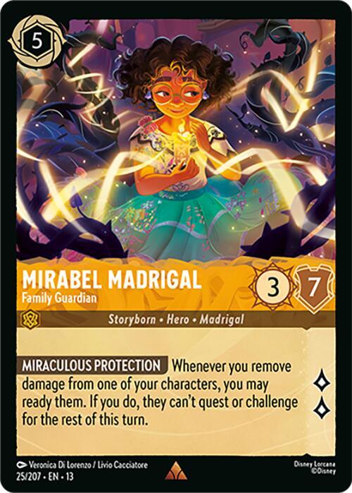 Mirabel Madrigal - Family Guardian-Attack of the Vine!-Rare-Cold Foil