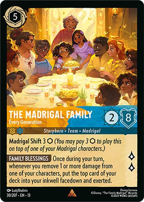 The Madrigal Family - Every Generation-Attack of the Vine!-Rare-Normal