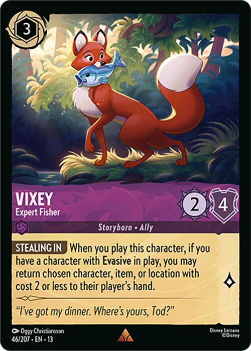 Vixey - Expert Fisher-Attack of the Vine!-Rare-Normal