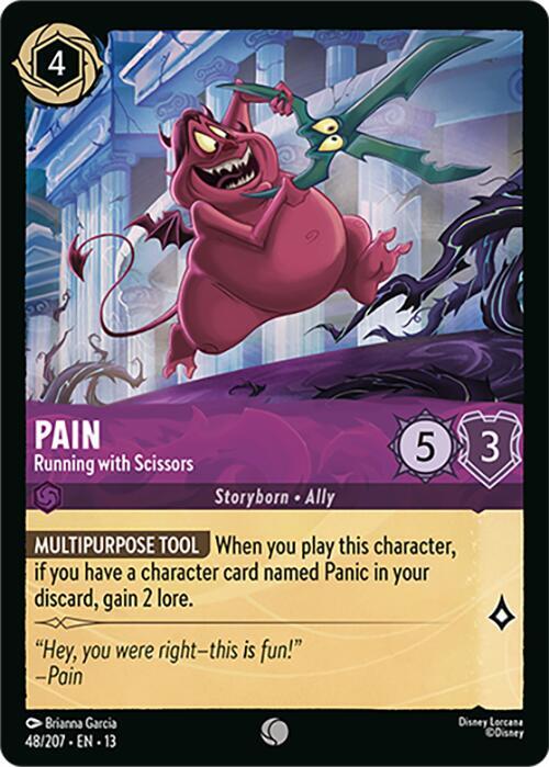 Pain - Running with Scissors-Attack of the Vine!-Common-Cold Foil
