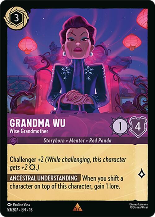 Grandma Wu - Wise Grandmother-Attack of the Vine!-Rare-Normal