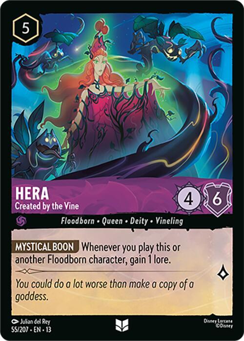 Hera - Created by the Vine-Attack of the Vine!-Uncommon-Cold Foil