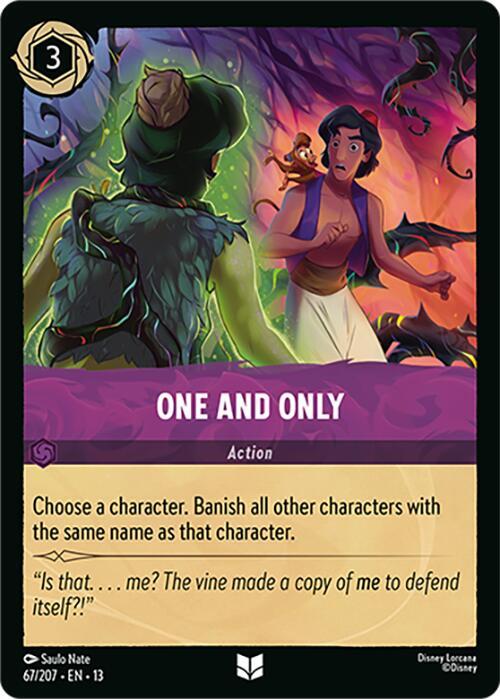 One and Only-Attack of the Vine!-Uncommon-Cold Foil