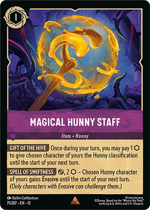 Magical Hunny Staff-Attack of the Vine!-Rare-Normal