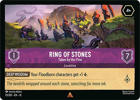 Ring of Stones - Taken by the Vine-Attack of the Vine!-Rare-Normal