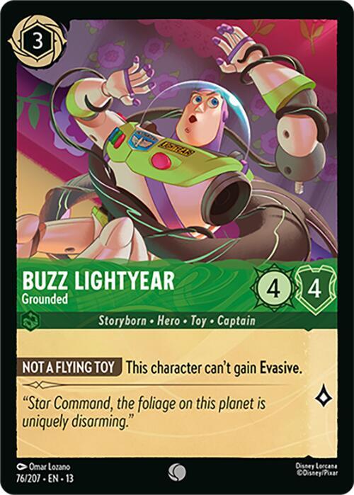 Buzz Lightyear - Grounded-Attack of the Vine!-Common-Cold Foil