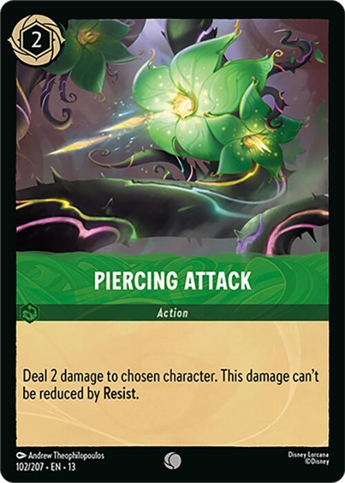 Piercing Attack-Attack of the Vine!-Common-Cold Foil