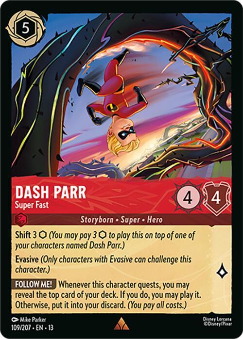 Dash Parr - Super Fast-Attack of the Vine!-Rare-Normal