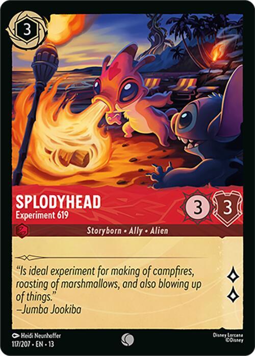 Splodyhead - Experiment 619-Attack of the Vine!-Common-Cold Foil