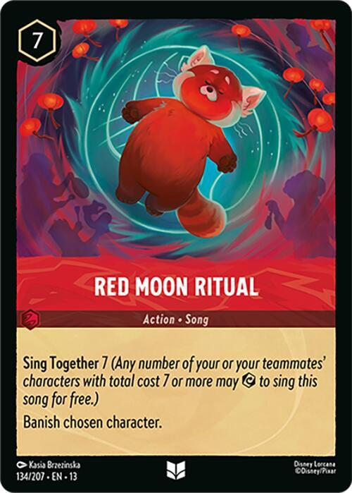 Red Moon Ritual-Attack of the Vine!-Uncommon-Cold Foil