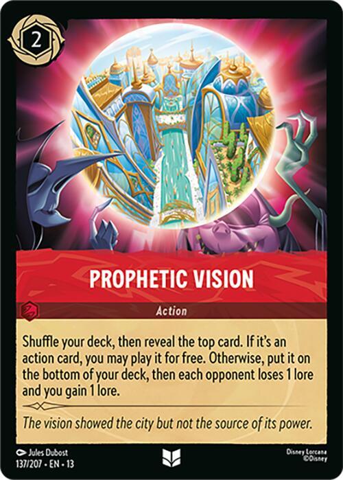 Prophetic Vision-Attack of the Vine!-Uncommon-Cold Foil