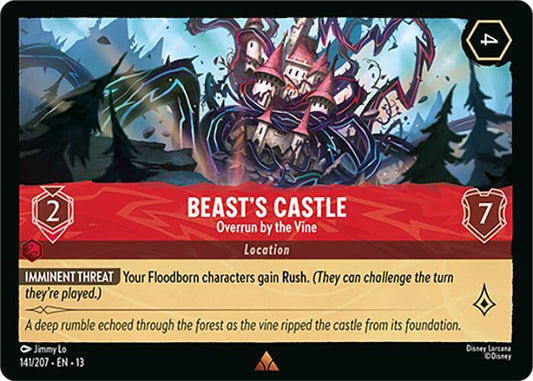 Beast's Castle - Overrun by the Vine-Attack of the Vine!-Rare-Cold Foil