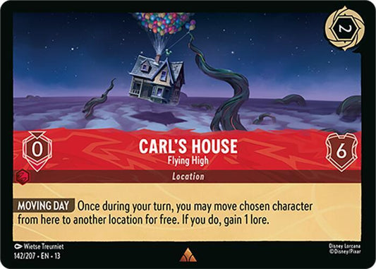 Carl's House - Flying High-Attack of the Vine!-Rare-Cold Foil