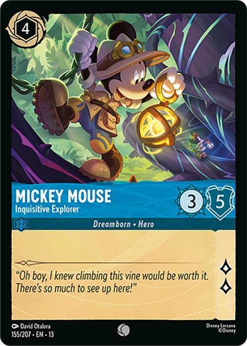 Mickey Mouse - Inquisitive Explorer-Attack of the Vine!-Common-Cold Foil