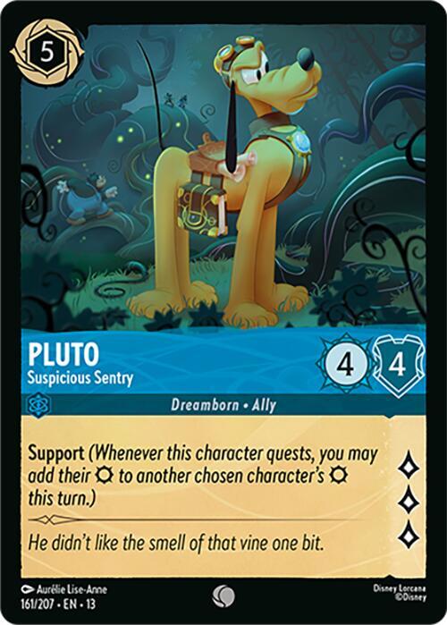 Pluto - Suspicious Sentry-Attack of the Vine!-Common-Cold Foil