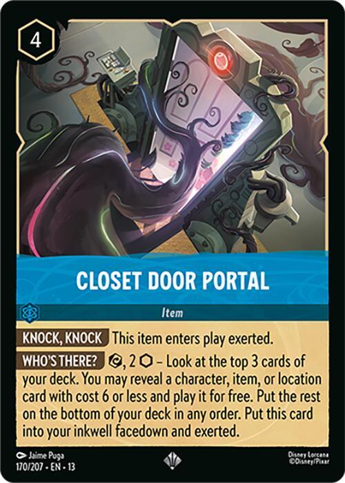 Closet Door Portal-Attack of the Vine!-Super Rare-Normal
