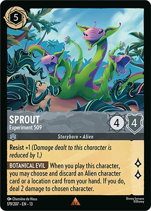 Sprout - Experiment 509-Attack of the Vine!-Rare-Normal
