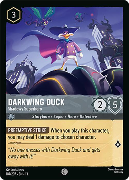 Darkwing Duck - Shadowy Superhero-Attack of the Vine!-Common-Cold Foil