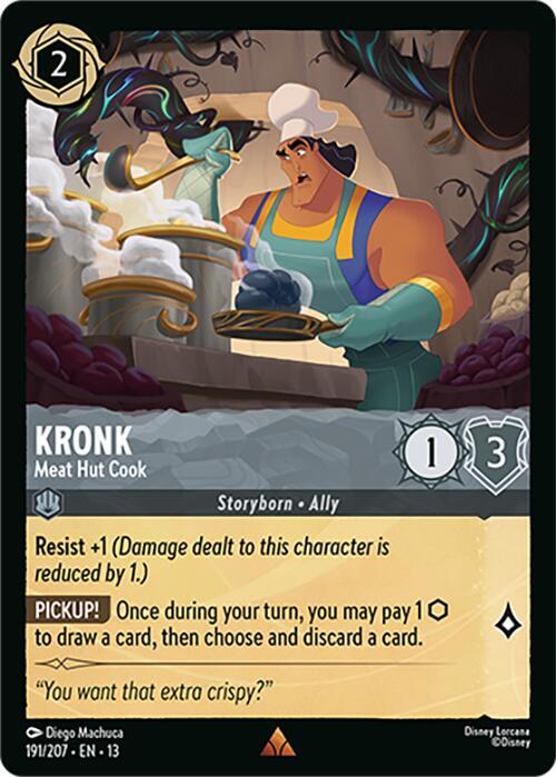 Kronk - Meat Hut Cook-Attack of the Vine!-Rare-Normal