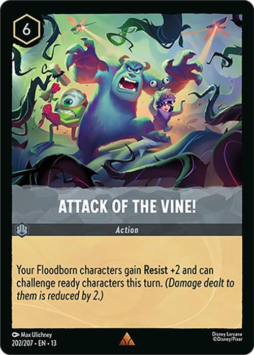 Attack of the Vine!-Attack of the Vine!-Rare-Cold Foil