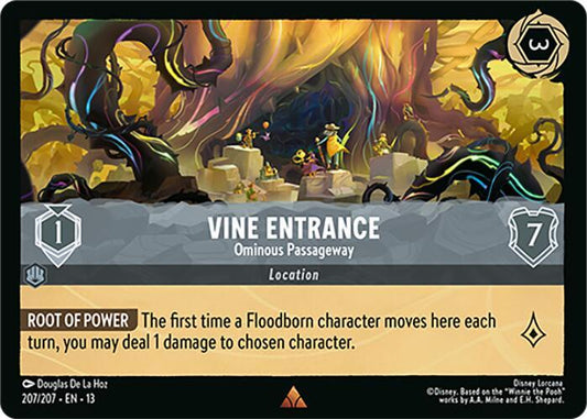 Vine Entrance - Ominous Passageway-Attack of the Vine!-Rare-Normal
