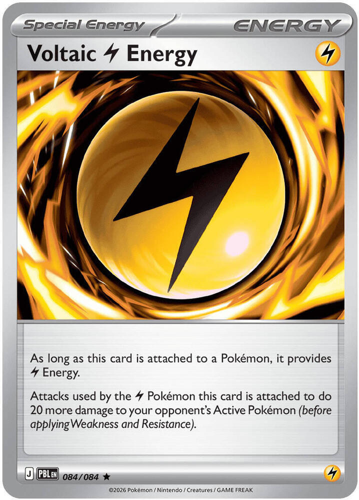 Voltaic Lightning Energy-ME05: Pitch Black-Rare-Holofoil