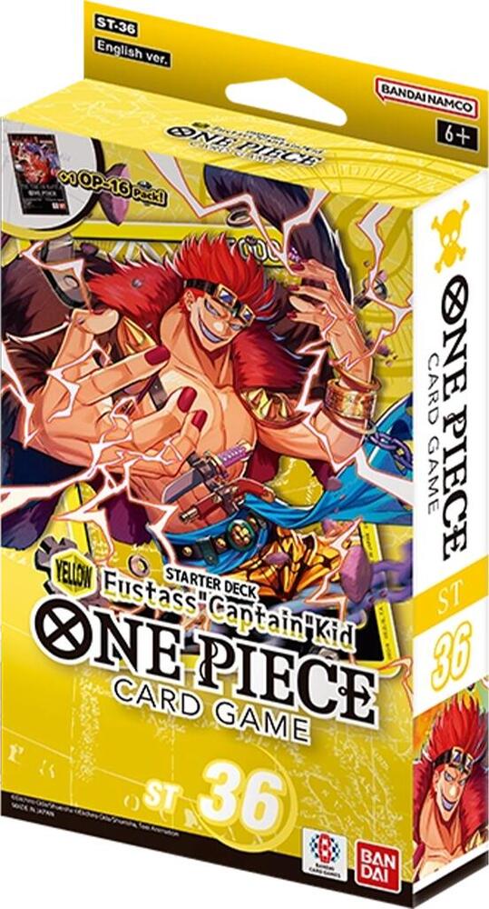 Starter Deck 36: YELLOW Eustass”Captain”Kid-Starter Deck 36: YELLOW Eustass"Captain"Kid--Normal